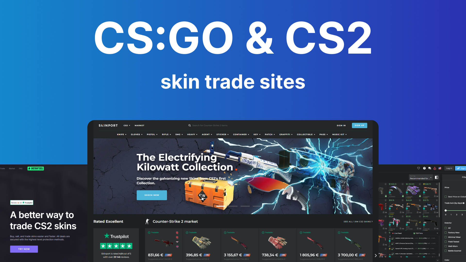 CSGO & CS2 Trading Sites Best Platforms and Tips for Trading Skins