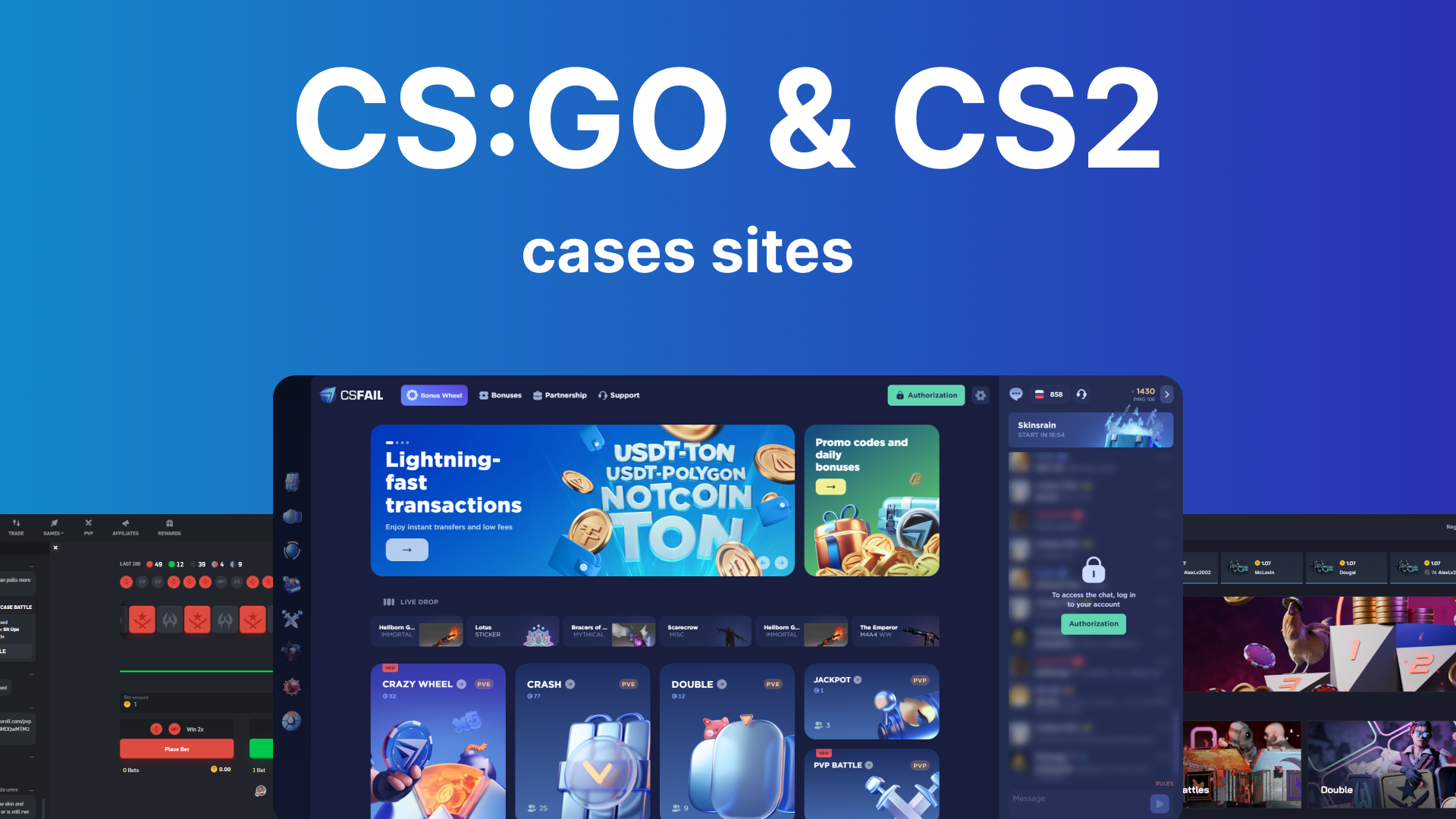 CSGO & CS2 case opening sites