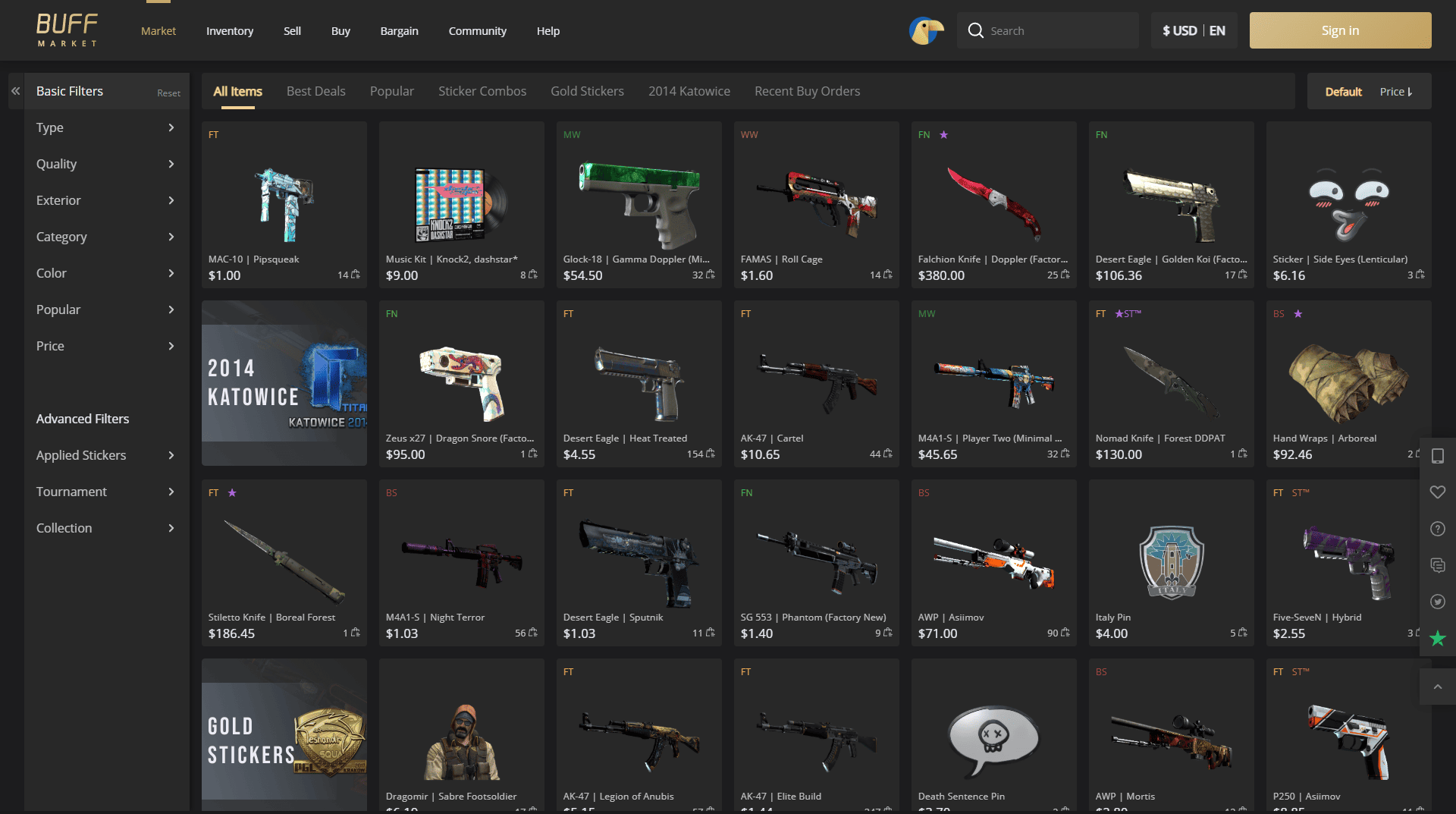 BUFF Market - Buy, sell, instant cash out CS2, CSGO items - buff market